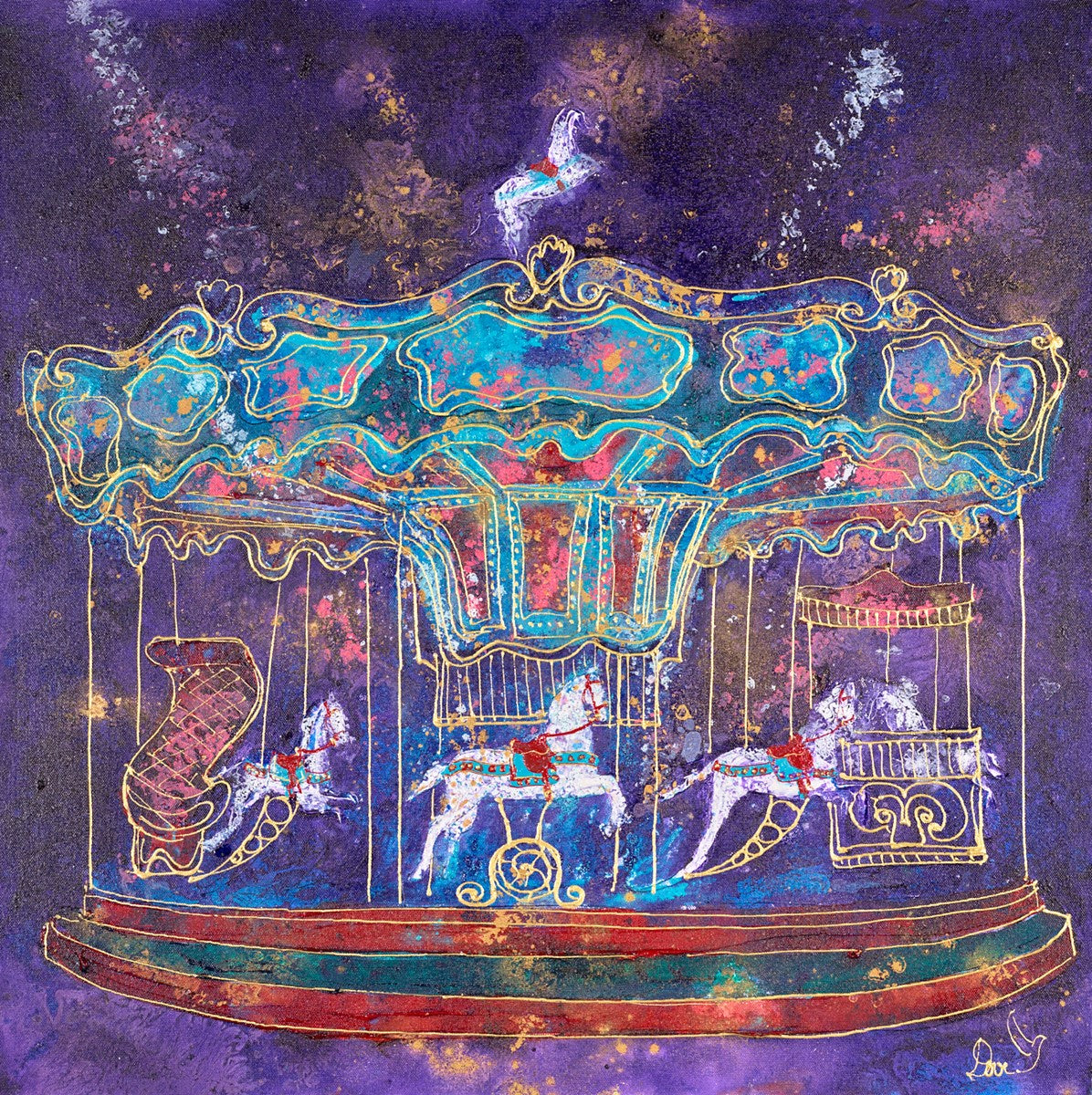 Purple Carousel