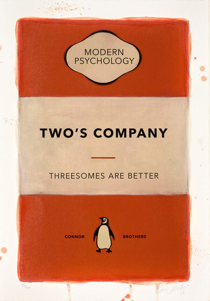 Two's Company (Small Hand Coloured)